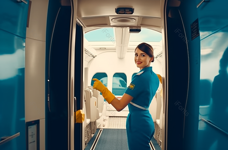 空乘人员微笑服务商务出差旅行摄影图实拍,高清,摄影图,摄影图片,图片大全,摄影图免费下载